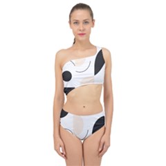 A Minimalist Pattern With Simple Lines And Shapes, Creating A Clean And Modern Aesthetic 05 Spliced Up Two Piece Swimsuit