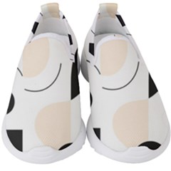 A Minimalist Pattern With Simple Lines And Shapes, Creating A Clean And Modern Aesthetic 05 Kids  Slip On Sneakers by myclothy