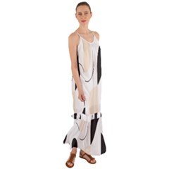 A Minimalist Pattern With Simple Lines And Shapes, Creating A Clean And Modern Aesthetic 05 Cami Maxi Ruffle Chiffon Dress