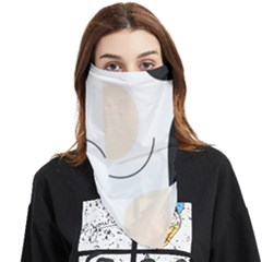 A Minimalist Pattern With Simple Lines And Shapes, Creating A Clean And Modern Aesthetic 05 Face Covering Bandana (triangle)