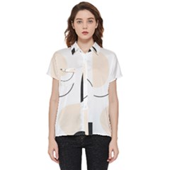 A Minimalist Pattern With Simple Lines And Shapes, Creating A Clean And Modern Aesthetic 05 Short Sleeve Pocket Shirt by myclothy