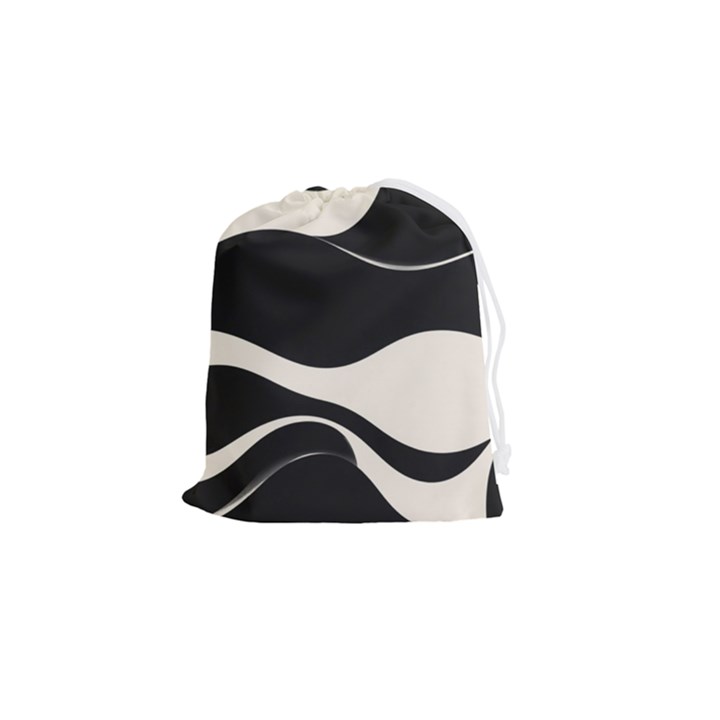 A Minimalist Pattern With Simple Lines And Shapes, Creating A Clean And Modern Aesthetic 06 Drawstring Pouch (Small)