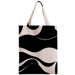 A Minimalist Pattern With Simple Lines And Shapes, Creating A Clean And Modern Aesthetic 06 Zipper Classic Tote Bag