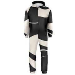 A Minimalist Pattern With Simple Lines And Shapes, Creating A Clean And Modern Aesthetic 06 Hooded Jumpsuit (men)