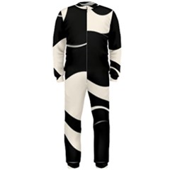 A Minimalist Pattern With Simple Lines And Shapes, Creating A Clean And Modern Aesthetic 06 Onepiece Jumpsuit (men)