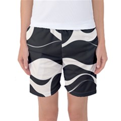 A Minimalist Pattern With Simple Lines And Shapes, Creating A Clean And Modern Aesthetic 06 Women s Basketball Shorts