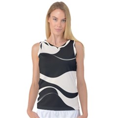 A Minimalist Pattern With Simple Lines And Shapes, Creating A Clean And Modern Aesthetic 06 Women s Basketball Tank Top