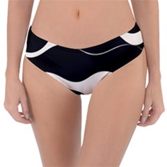 A Minimalist Pattern With Simple Lines And Shapes, Creating A Clean And Modern Aesthetic 06 Reversible Classic Bikini Bottoms by myclothy