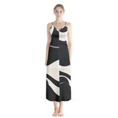 A Minimalist Pattern With Simple Lines And Shapes, Creating A Clean And Modern Aesthetic 06 Button Up Chiffon Maxi Dress