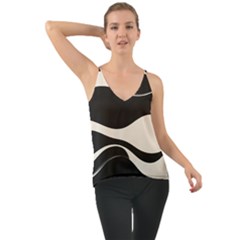 A Minimalist Pattern With Simple Lines And Shapes, Creating A Clean And Modern Aesthetic 06 Chiffon Cami