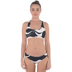 A Minimalist Pattern With Simple Lines And Shapes, Creating A Clean And Modern Aesthetic 06 Cross Back Hipster Bikini Set