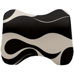 A Minimalist Pattern With Simple Lines And Shapes, Creating A Clean And Modern Aesthetic 06 Head Support Cushion