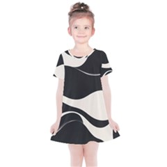 A Minimalist Pattern With Simple Lines And Shapes, Creating A Clean And Modern Aesthetic 06 Kids  Simple Cotton Dress