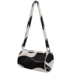 A Minimalist Pattern With Simple Lines And Shapes, Creating A Clean And Modern Aesthetic 06 Mini Cylinder Bag