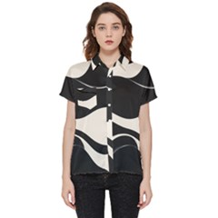 A Minimalist Pattern With Simple Lines And Shapes, Creating A Clean And Modern Aesthetic 06 Short Sleeve Pocket Shirt