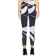 A Minimalist Pattern With Simple Lines And Shapes, Creating A Clean And Modern Aesthetic 06 Pocket Leggings 