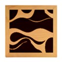 A Minimalist Pattern With Simple Lines And Shapes, Creating A Clean And Modern Aesthetic 06 Wood Photo Frame Cube View2