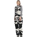 A Minimalist Pattern With Simple Lines And Shapes, Creating A Clean And Modern Aesthetic 06 Women s Side Zip Front Pouch Ski And Snowboard Bib Pants	 View2