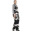 A Minimalist Pattern With Simple Lines And Shapes, Creating A Clean And Modern Aesthetic 06 Women s Side Zip Front Pouch Ski And Snowboard Bib Pants	 View3