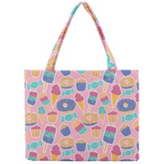 Ice Cream Donut Sweets Candie Mini Tote Bag by Apenda