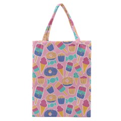 Ice Cream Donut Sweets Candie Classic Tote Bag