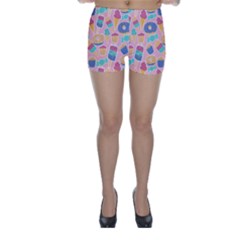 Ice Cream Donut Sweets Candie Skinny Shorts