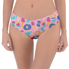 Ice Cream Donut Sweets Candie Reversible Classic Bikini Bottoms