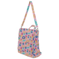 Ice Cream Donut Sweets Candie Crossbody Backpack