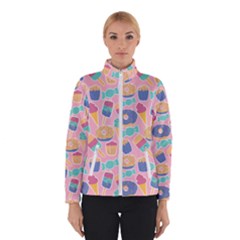 Ice Cream Donut Sweets Candie Women s Bomber Jacket