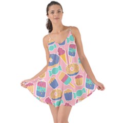 Ice Cream Donut Sweets Candie Love The Sun Cover Up by Apenda