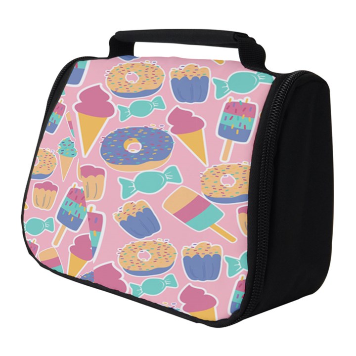 Ice Cream Donut Sweets Candie Full Print Travel Pouch (Small)