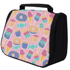 Ice Cream Donut Sweets Candie Full Print Travel Pouch (big)