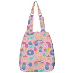 Ice Cream Donut Sweets Candie Center Zip Backpack