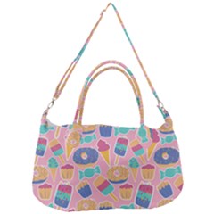 Ice Cream Donut Sweets Candie Removable Strap Handbag by Apenda