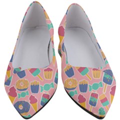 Ice Cream Donut Sweets Candie Women s Block Heels 