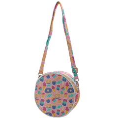 Ice Cream Donut Sweets Candie Crossbody Circle Bag