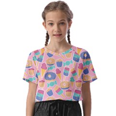 Ice Cream Donut Sweets Candie Kids  Basic T-shirt