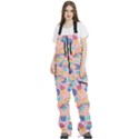 Ice Cream Donut Sweets Candie Women s Front Zip Ski And Snowboard Bib Pants View1