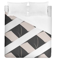 A Minimalist Pattern With Simple Lines And Shapes, Creating A Clean And Modern Aesthetic 07 Duvet Cover (queen Size)