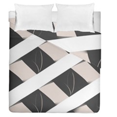 A Minimalist Pattern With Simple Lines And Shapes, Creating A Clean And Modern Aesthetic 07 Duvet Cover Double Side (queen Size)