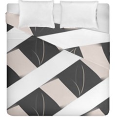 A Minimalist Pattern With Simple Lines And Shapes, Creating A Clean And Modern Aesthetic 07 Duvet Cover Double Side (king Size)