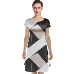 A Minimalist Pattern With Simple Lines And Shapes, Creating A Clean And Modern Aesthetic 07 Cap Sleeve Nightdress