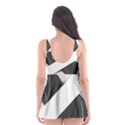 A Minimalist Pattern With Simple Lines And Shapes, Creating A Clean And Modern Aesthetic 07 Skater Dress Swimsuit View2