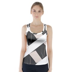 A Minimalist Pattern With Simple Lines And Shapes, Creating A Clean And Modern Aesthetic 07 Racer Back Sports Top