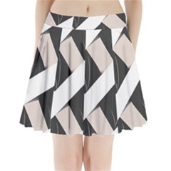 A Minimalist Pattern With Simple Lines And Shapes, Creating A Clean And Modern Aesthetic 07 Pleated Mini Skirt