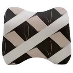 A Minimalist Pattern With Simple Lines And Shapes, Creating A Clean And Modern Aesthetic 07 Velour Head Support Cushion