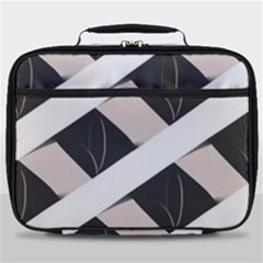 A Minimalist Pattern With Simple Lines And Shapes, Creating A Clean And Modern Aesthetic 07 Full Print Lunch Bag