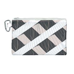 A Minimalist Pattern With Simple Lines And Shapes, Creating A Clean And Modern Aesthetic 07 Canvas Cosmetic Bag (large)