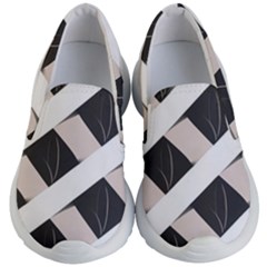 A Minimalist Pattern With Simple Lines And Shapes, Creating A Clean And Modern Aesthetic 07 Kids Lightweight Slip Ons