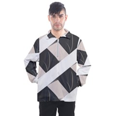 A Minimalist Pattern With Simple Lines And Shapes, Creating A Clean And Modern Aesthetic 07 Men s Half Zip Pullover